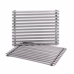 Si elles sont abîmées, vous pouvez remplacer les grilles de cuisson de votre barbecue. Compatibles avec les barbecues Weber S ...
