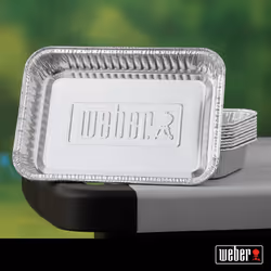 Weber 6415 papier cuisson Rectangulaire Aluminium