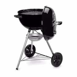 Weber E-4710 Barbecue Chariot Charbon de bois (combustible) Noir, Argent