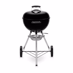 Weber E-4710 Barbecue Chariot Charbon de bois (combustible) Noir, Argent
