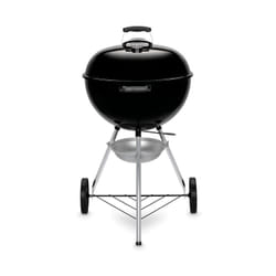 Weber E-5710 Barbecue Chariot Charbon de bois (combustible) Noir, Argent