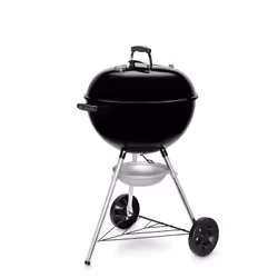 Weber E-5710 Barbecue Chariot Charbon de bois (combustible) Noir, Argent