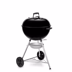 Weber E-5710 Barbecue Chariot Charbon de bois (combustible) Noir, Argent