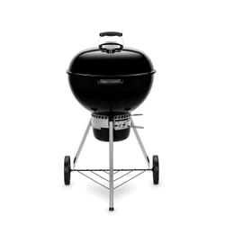 Weber E-5730 Grill Chaudron Charbon de bois (combustible) Noir, Argent