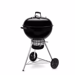 Weber E-5730 Grill Chaudron Charbon de bois (combustible) Noir, Argent