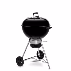 Weber E-5730 Grill Chaudron Charbon de bois (combustible) Noir, Argent