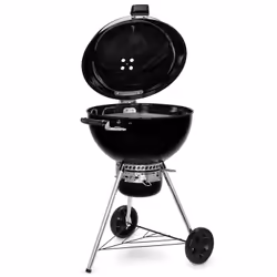 Weber E-5770 Barbecue Chariot Charbon de bois (combustible) Noir, Argent - Vue supplémentaire 4