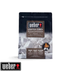 Allume feu WEBER de 22 cubes allume-feux blancs