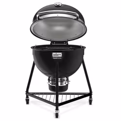 Weber Kamado E6 Barbecue/grill Kamado Chaudron Charbon de bois (combustible) Noir - Vue supplémentaire 4