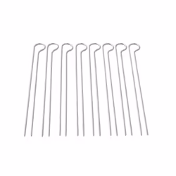 Weber 6320, Brochettes, Argent, 32 mm, 25 mm, 330 mm, 8 pièce(s)