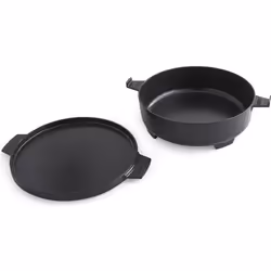 Weber 8857, 6,8 L, Noir, Porcelaine, Fonte, émail, 423,7 mm, 335 mm
