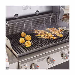 Weber 8858, Plaque, Noir, Fonte, Porcelaine, 358,1 mm, 28,7 mm, 363 mm