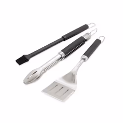 Weber 6764, Ensemble d'ustensiles pour barbecue, Noir, Argent, Weber, 270,3 mm, 55,1 mm, 580,1 mm