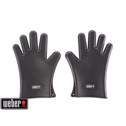 Weber 7017, Gants, Noir, Silicone, 195,1 mm, 275,1 mm, 185,2 mm