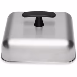 Weber Cloche de cuisson, Pinceau à franges pour barbecue, Noir, Acier inoxydable, Acier inoxydable, Weber, 260 mm, 125 mm