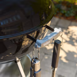 Weber Bar-B-Kettle Grill Chaudron Charbon de bois (combustible) Noir, Gris - Vue supplémentaire 3