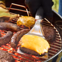 Weber Bar-B-Kettle Grill Chaudron Charbon de bois (combustible) Noir, Gris - Vue supplémentaire 7