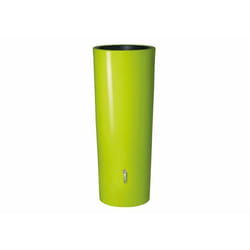 Récupérateur deau de pluie 2 en 1 Color 350L avec bac à fleur - Vert - Garantia