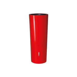 Récupérateur deau de pluie 2 en 1 Color 350L avec bac à fleur - Rouge - Garantia