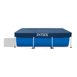 Bâche de protection pour piscine tubulaire rectangulaire Intex l 3 x l 2 m