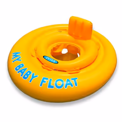 Intex My baby float, Jaune
