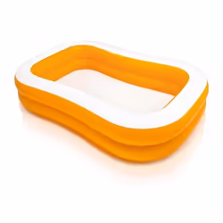 Piscine autoportante - INTEX - Rectangulaire - Abricot - 2.29x1.47 M