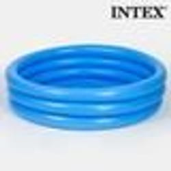 Piscine gonflable INTEX pour enfant 3 boudins - Ø147m - Bleu cristal