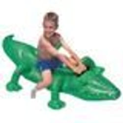 Crocodile à chevaucher
