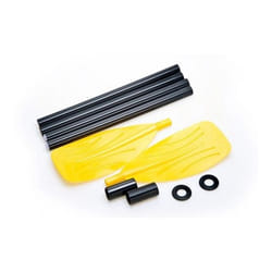 Intex 59623 pagaie Rame universelle Noir, Jaune Plastique