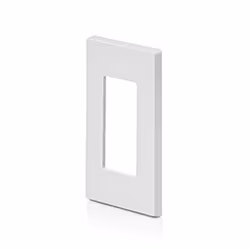 Leviton 80301-SW Plaque de commutation et obturateur Blanc