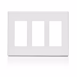 Leviton 80311-SW, Blanc, Polycarbonate (PC), Sans vis, Leviton, 1 pièce(s), Chine