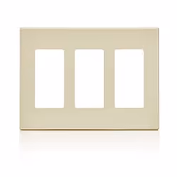 Leviton 80311-ST, Amande, Polycarbonate (PC), Sans vis, Leviton, 1 pièce(s), Chine
