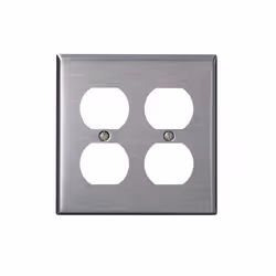 Leviton 84016-40, Acier inoxydable, Acier inoxydable, Sans vis, Universel, UL/CSA