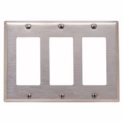 Leviton 84411-40, Acier inoxydable, Acier inoxydable, conventionnel, Leviton, 1 pièce(s)