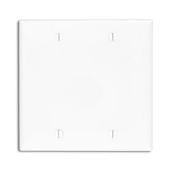 Leviton 80725-W Plaque de commutation et obturateur Blanc
