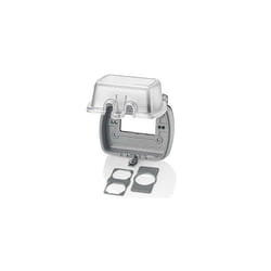 Leviton 05981-UCL Plaque de commutation et obturateur Transparent