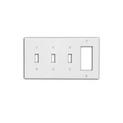Leviton P326-W Plaque de commutation et obturateur Blanc