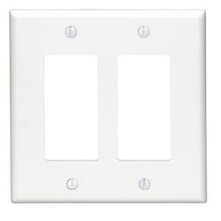 Leviton PJ262-W Plaque de commutation et obturateur Blanc