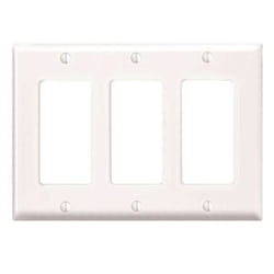 Leviton PJ263-W Plaque de commutation et obturateur Blanc