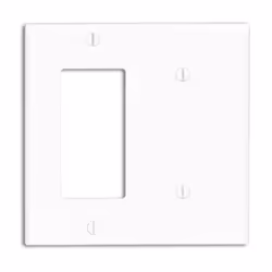 Leviton 80708-W, Blanc, Nylon, conventionnel, Leviton, 1 pièce(s), Boîte