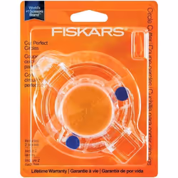 Outil de coupe circulaire - FISKARS - Circle Cutter - Diamètre de coupe réglable de 1 cm à 15 cm