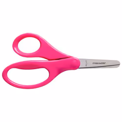 Fiskars Kids Scissor13cm Blunt Universel Découpe droite Bleu, Rose