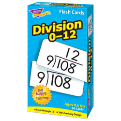 Trend Division 0-12 Jeu de cartes Apprentissage