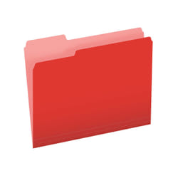 Pendaflex 152 1/3 RED fichier Papier Rouge lettre