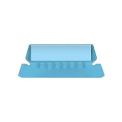 Pendaflex 42 BLU intercalaire de classement Onglet avec index vierge Plastique, Polypropylène (PP) Bleu