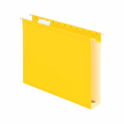 Pendaflex 04152X2 YEL, lettre, Plastique, Jaune, 400 feuilles, 268 mm, 59 mm