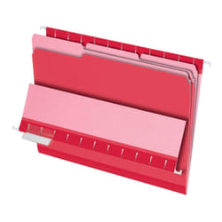 Pendaflex Interior File Folder Rouge lettre