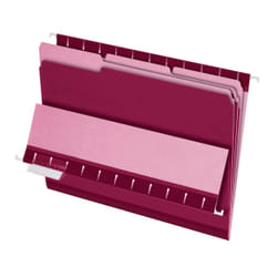 Pendaflex Interior File Folder Bourgogne lettre