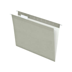 Pendaflex 04152 1/5 GRA dossier suspendu lettre Papier, Plastique Gris