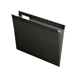Pendaflex 04152 1/5 BLA dossier suspendu lettre Papier, Plastique Noir